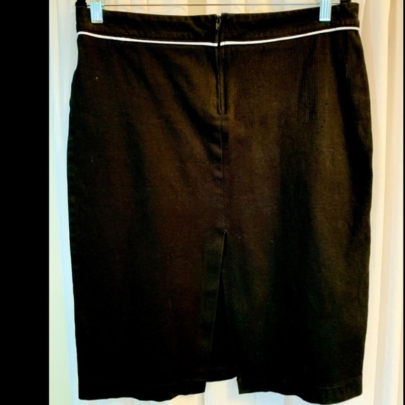 Lucky 13 classic vintage black pencil skirt - Picture 3 of 6